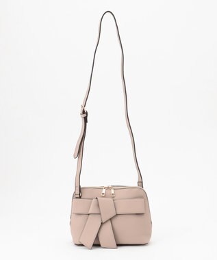 LA BAGAGERIE 【maison vert】【多収納】リボンショルダー ベージュ