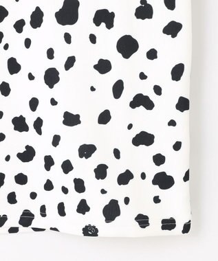 PW CIRCULUS 【MEN】スノーレオパード柄裏フリースモックネックT ホワイト系5