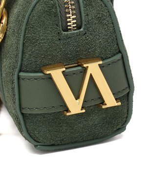 style code 【VerdeVari/ヴェルデヴァリ】TINYボストンバッグ（BOX付） ダークグリーン