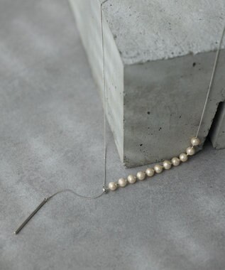 YECCA VECCA 2wayコットンパールスライドラリエット