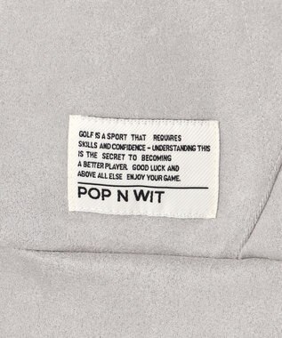 PW CIRCULUS 2025 NEW！【手洗い洗濯可】【MEN】キャットグラフィック スエードライク デタッチャブルフーディ ゴルフ グレー系