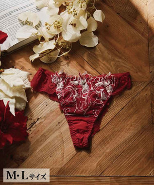 San-ai Resort（三愛水着楽園） エレガントコレクション2311Tショーツ    【M・Lサイズ】【northerly】 レッド