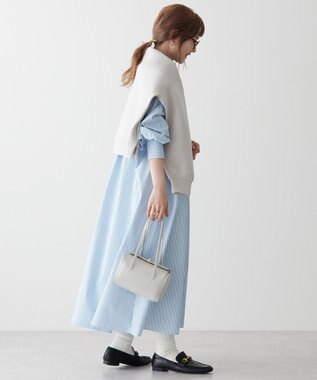 AMERICAN HOLIC シャツワンピース Sax