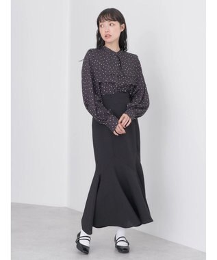 earth music&ecology ２ＷＡＹ衿ブラウス Dot