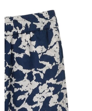 CRAFT STANDARD BOUTIQUE インド綿総柄イージーパンツ Navy