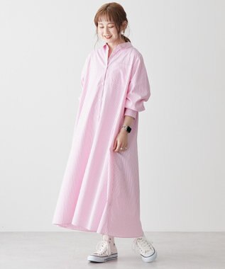 AMERICAN HOLIC シャツワンピース Pink