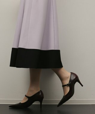 GRACE CONTINENTAL ジャージワンピース ラベンダー