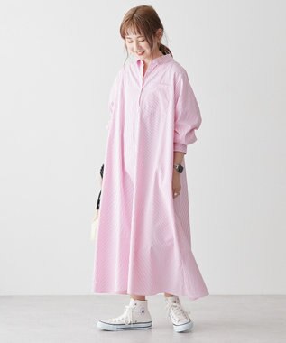 AMERICAN HOLIC シャツワンピース Pink