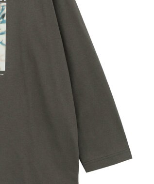 AMERICAN HOLIC BOTANICAL PHOTO ロングTシャツ/チュニック Charcoal Gray