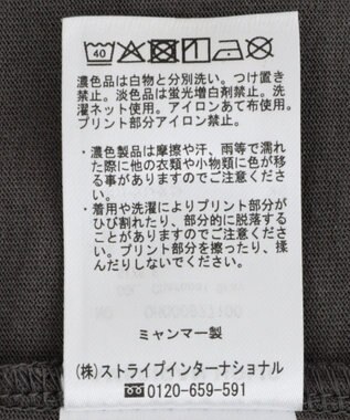 AMERICAN HOLIC BOTANICAL PHOTO ロングTシャツ/チュニック Charcoal Gray