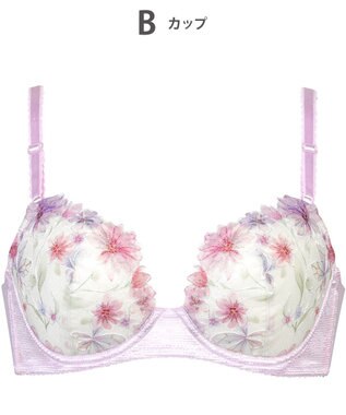 Wing ブラジャー バストとカップのすきまにフィット 自然にボリュームメイク ソフトなつけごこち 【スキマフィットブラ】 ブラ KB2366 ウイング／ワコール ピンク