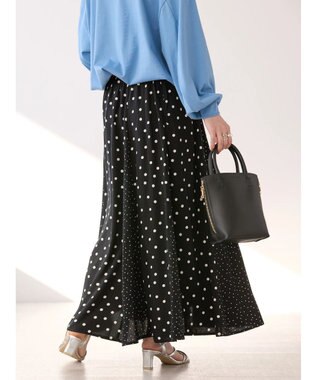 AMERICAN HOLIC サラックールギャザースカート Dot