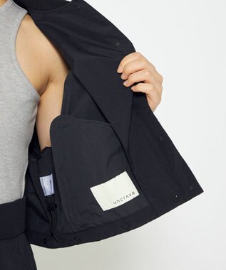 uncrave 【撥水・洗濯機洗い可】プルーフ ナイロン 3WAYコート（uncrave WHITE） ブラック