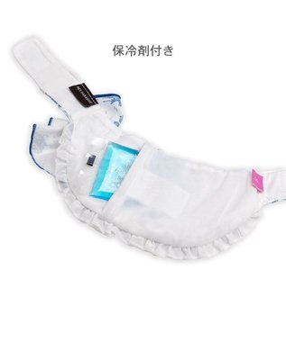 PET PARADISE ペットパラダイス クールバンダナ 《 トワルドジュイ》 中型犬 ホワイト×ブルー