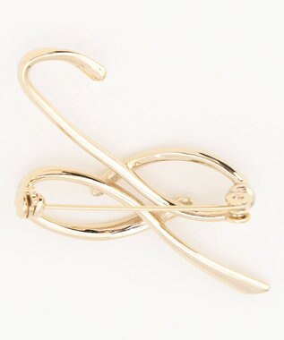 J.PRESS LADIES 【WEB限定】JPライン ブローチ 【WEB限定】ゴールド系