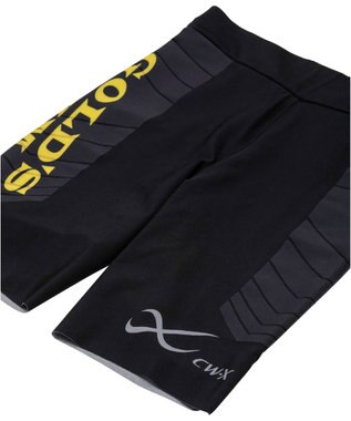 CW-X 【WOMEN】 CW-X 【GOLD'S GYMコラボ】 レディーススポーツタイツ CW-X史上最高の安定感(腰回り) 腹圧サポート ひざ上丈 トレーニング マラソン レディース HPY546 /ワコール ブラック