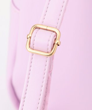 ANY KIDS リボンリュックサック ラベンダー