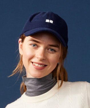 23区GOLF 【WOMEN】イヤーウォーム キャップ ネイビー系