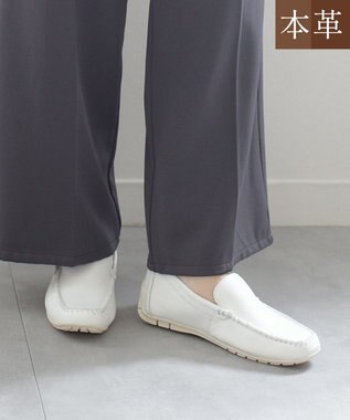 Pointer 本革インヒールローファー