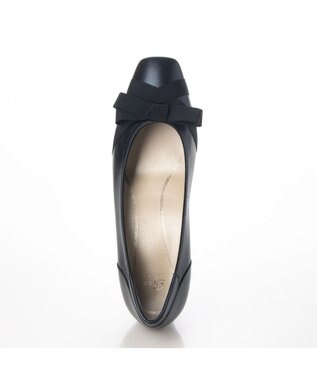 Riz raffinee <Riz raffinee>【3E】グログランリボンパンプス ネイビービー