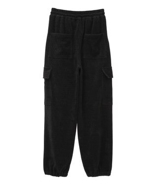 Green Parks ・ＥＬＥＮＣＡＲＥ　ＤＵＥ　コーデュロイカーゴパンツ Black