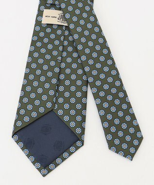 J.PRESS MEN 【ADAMLEY】花小紋ネクタイ カーキ系8
