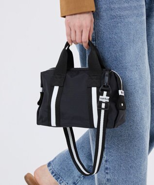 LeSportsac TOP HANDLE SATCHEL/スペクテイターブラック スペクテイターブラック
