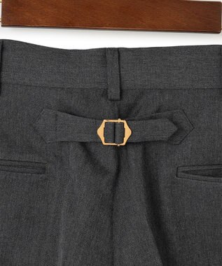 J.PRESS MEN 【J.PRESS ORIGINALS】MAGIC CUBA GABARDINE NEW PIPED STEM TROUSERS / JAPAN MADE グレー系