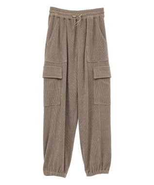 Green Parks ・ＥＬＥＮＣＡＲＥ　ＤＵＥ　コーデュロイカーゴパンツ Gray Beige