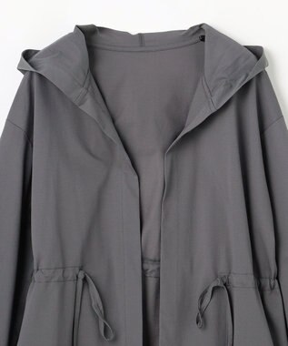 ANY L ドライフーディーカーディガン スレート