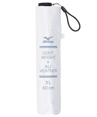 MOONBAT MIZUNO(ミズノ) ワンポイントロゴ 無地 日傘 折りたたみ傘 パラソル 晴雨兼用 軽量 遮熱効果 遮光率100% UV遮蔽100%