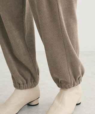 Green Parks ・ＥＬＥＮＣＡＲＥ　ＤＵＥ　コーデュロイカーゴパンツ Gray Beige