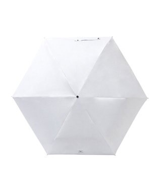 MOONBAT MIZUNO(ミズノ) ワンポイントロゴ 無地 日傘 折りたたみ傘 パラソル 晴雨兼用 軽量 遮熱効果 遮光率100% UV遮蔽100% ホワイト