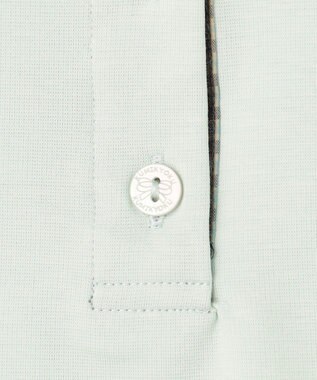 組曲 KIDS 【150-160㎝】 ミニチェック レイヤードトップス ミント