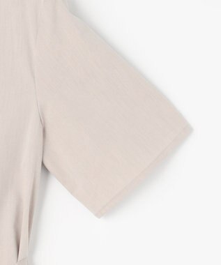 J.PRESS LADIES S 【一枚で着映え】ライトタフタ タックプリーツ ワンピース グレージュ系