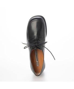 ing <ing>Uチップレースアップシューズ ブラック