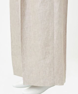 23区 【GOLD LABEL】MANTECO スーペリアリネン ワイドパンツ フラックス系