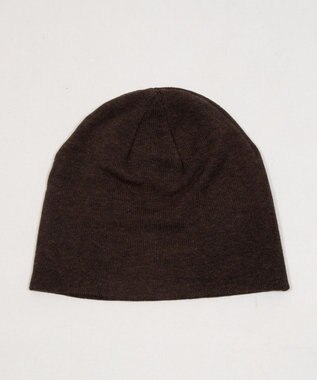 WEGO ロゴ刺繍スタッズビーニー ブラウン