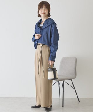 AMERICAN HOLIC スカーフセットデニムシャツ One Wash