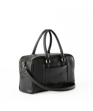 IBIZA エセンシア　牛革　2WAYバッグ（M） 黒