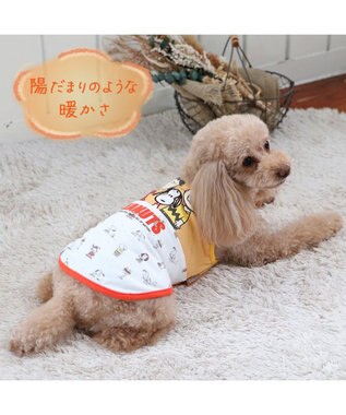 PET PARADISE スヌーピー ペティヒート タンクトップ 《トリオ柄》 小型犬 オレンジ