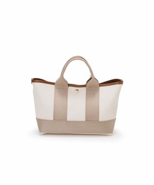 TOPKAPI 【Breath TOPKAPI】SCOTCH GRAIN スコッチグレイン ショルダー付き ミニ トート バッグ ペールベージュ
