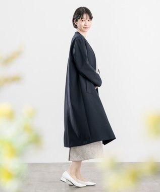 ONWARD Reuse Park 【23区】コート春夏 ネイビー