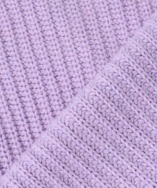 uncrave チャンキーニット カーディガン ラベンダー