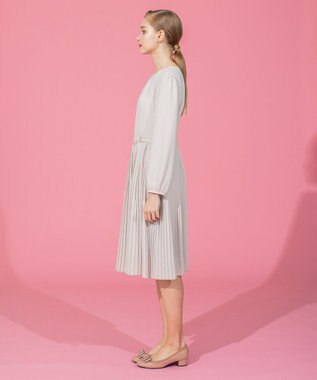 TOCCA 【洗える！】SYMPHONY ドレス ベージュ系