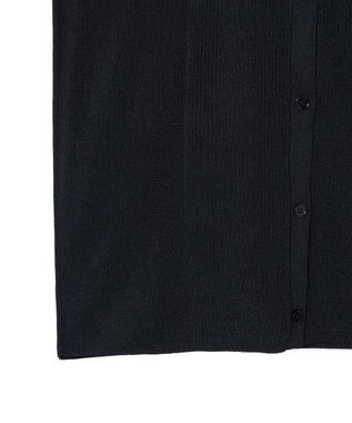 JOSEPH クリスピーレーヨン　ロングスリーブカーディガン Navy