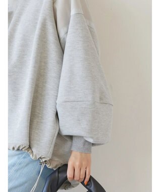 AMERICAN HOLIC ショルダーラインドロストポンチプルオーバー Gray Mixture