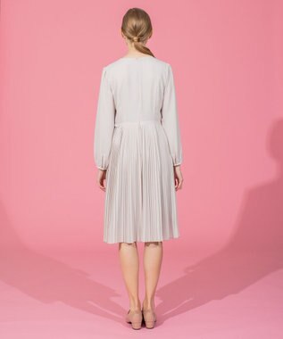 TOCCA 【洗える！】SYMPHONY ドレス ベージュ系