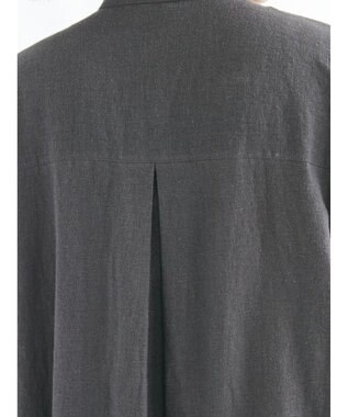 CRAFT STANDARD BOUTIQUE 【キナリノ別注】リネンレーヨンWポケットシャツ Charcoal Gray