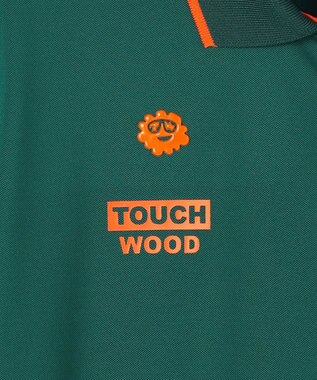 PW CIRCULUS 【MEN】【ストレッチ / UVケア】ガゼット カノコ ポロシャツ グリーン系